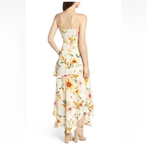 Leith Floral High Low Maxi dress size XL - Picture 2 of 9